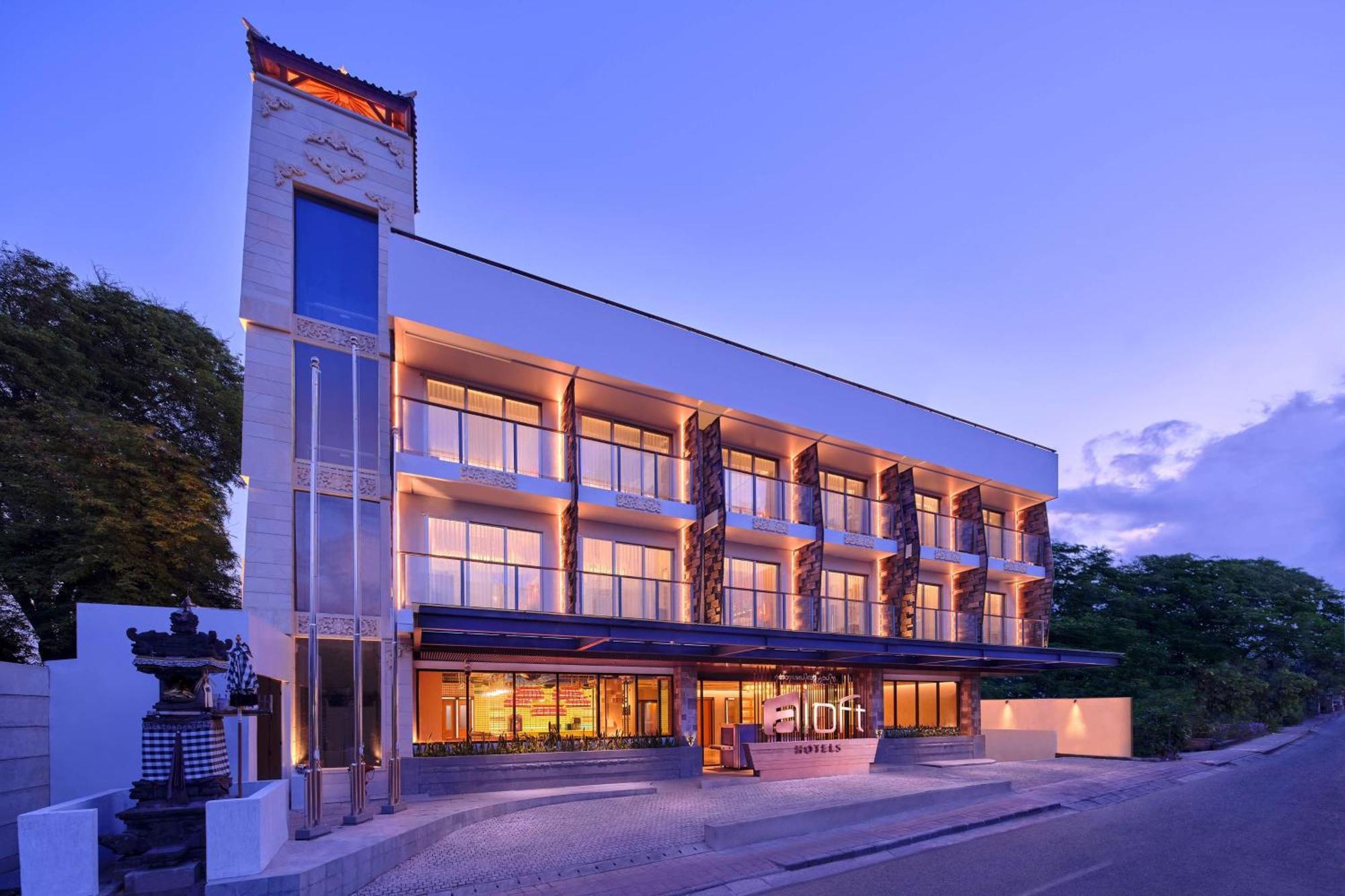 Aloft Bali Seminyak Hotel Exterior foto